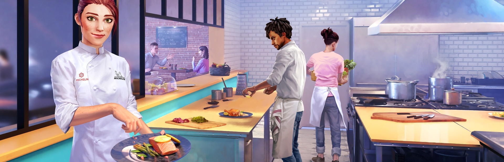 Banner Chef Life - A Restaurant Simulator Al Forno Edition