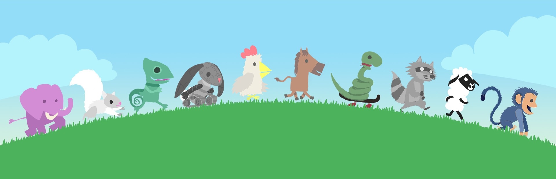 Banner Ultimate Chicken Horse (Xbox ONE / Xbox Series X|S)