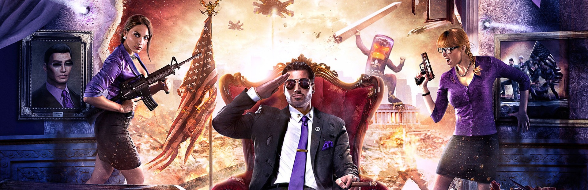 Banner Saints Row IV: Re-Elected & Gat out of Hell (Xbox ONE / Xbox Series X|S)