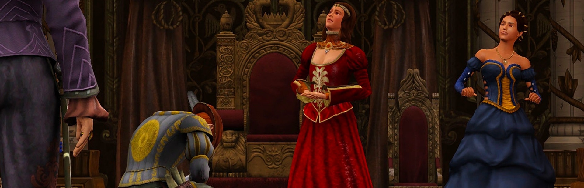 Banner Die Sims: Medieval