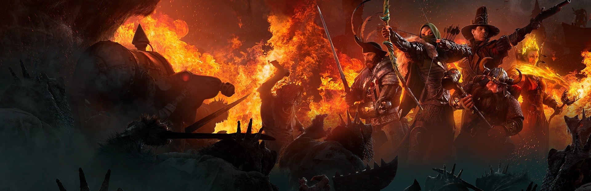 Banner Warhammer: End Times - Vermintide Schluesselschloss