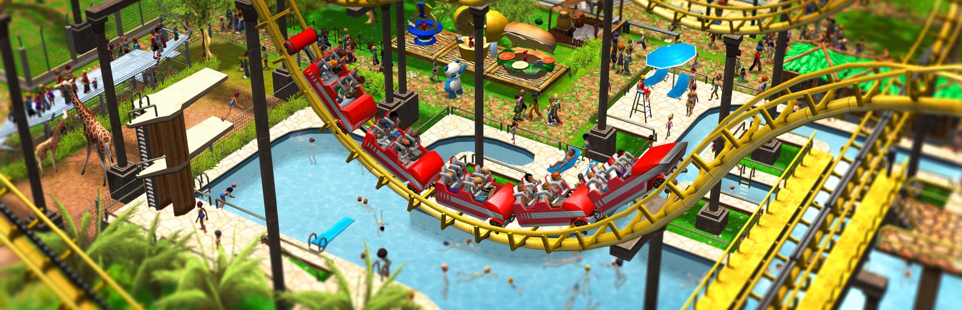 Banner RollerCoaster Tycoon 3: Complete Edition