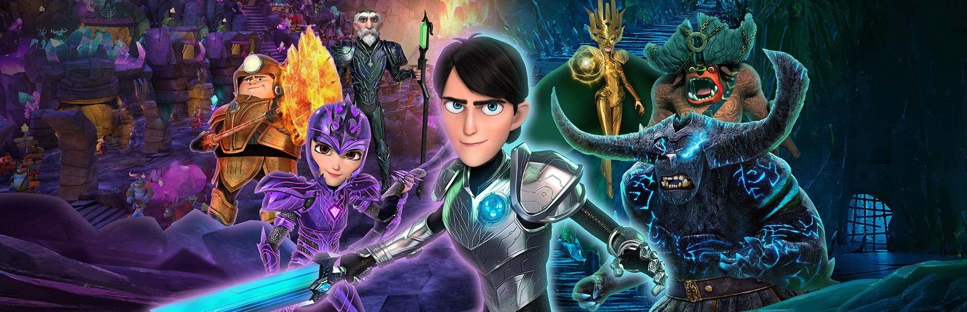 Banner Trollhunters: Defenders of Arcadia Switch