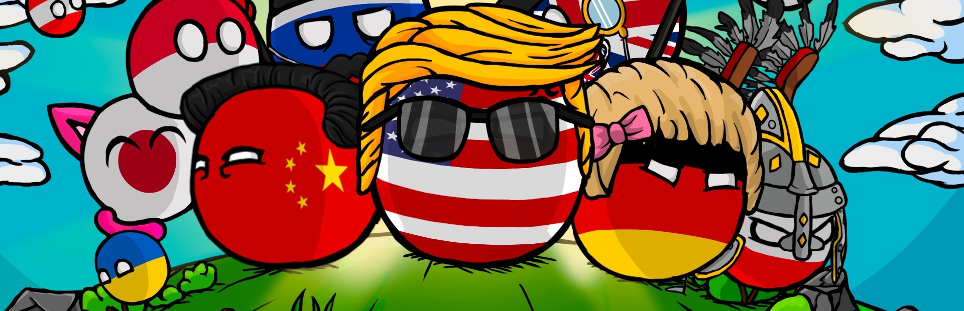 Banner CountryBalls Heroes